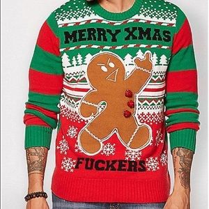 NEW funny light up ugly sweater! Size X-Large 🎄